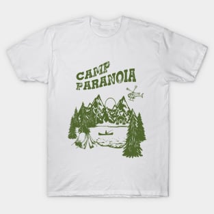 Camp PARANOIA - Black Helicopter Edition! T-Shirt